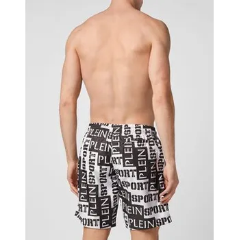 Pánské kraťasy Plein Sport Šortky 1467 Bílá 3XL