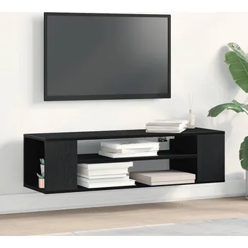 Obývací pokoj Televizní skříň Černý dub 100 x 30 x 26,5 cm kompozitní dřevo