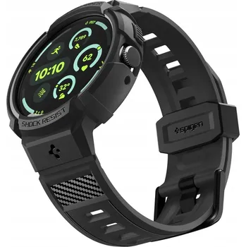 Pouzdro na mobilní telefon Pouzdro s řemínkem pro Pixel Watch 4 41 mm Spigen Rugged Armor Pro, silné a stylové