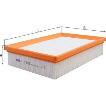 Vzduchový filtr Vzduchový filtr MAHLE ORIGINAL LX 5082