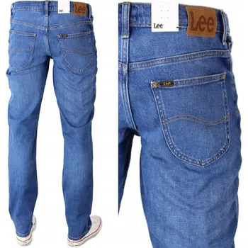 Dámské džíny LEE BROOKLYN DŽÍNY KALHOTY STRAIGHT_ W31 L32