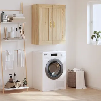 Příborník do zásuvky Nástěnná skříňka dub sonoma 69,5 x 34 x 90 cm kompozitní dřevo