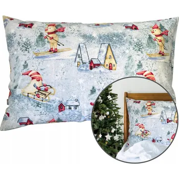 Povlak na polštářek Povlak na polštář 50x70 cm Vánoční Bavlna 100% Vánoce HouseArtLife