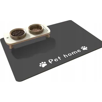 Miska pro psa Podložka pod misku pro psa a kočku, savá, pohlcující vlhkost, protiskluzová, 30x40 cm