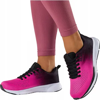 Podprsenka Dámská SPORTOVNÍ Obuv Růžová Stínovaná Pohodlná Módní Pro Fitness vel. 39