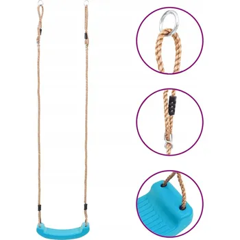 Dětská houpačka Houpačka pro děti, světle modrá