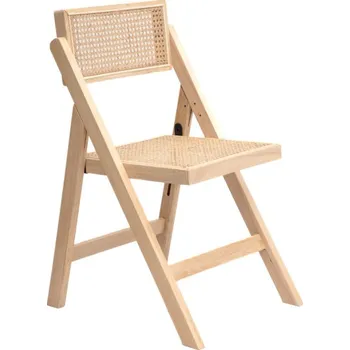 Jídelní židle VERDURA Skládací židle hnědá