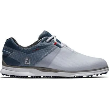 Golfová obuv FootJoy Pro SL Sport, White, Blue, Navy, bez spikové US 8.5
