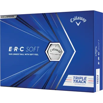 Golfový míček Callaway ERC Soft Triple Track 21, bílé golfové míčky