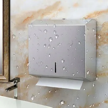 Zásobník na papírové ručníky ZÁSOBNÍK NA DÁVKOVAČ PAPÍROVÝCH RUČNÍKŮ PRO POKLÁDÁNÍ V NEBO 280X100X260 MM