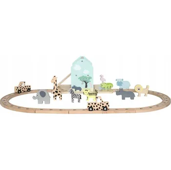 Dřevěná hračka JaBaDaBaDo W7180 Hrací sada