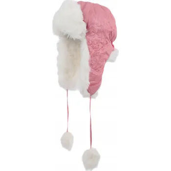 Čepice Zimní čepice Polar Fashion s klapkami na uši, růžová, velikost S/M