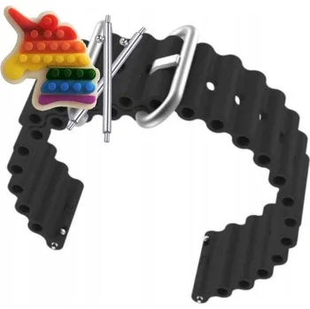 Pásek Řemínek pro Garmin Forerunner 570 42 mm, Silikon Vlna Barva, nastavitelný