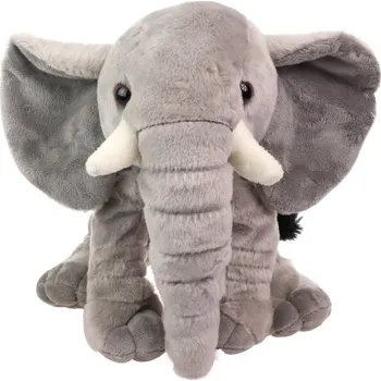 plyšák VELKÝ PLYŠOVÝ SLON slůně PLYŠOVÁ HRAČKA JAKO DÁREK medvídek PLYŠÁK plyšový mazlíček přítulníček 40 cm