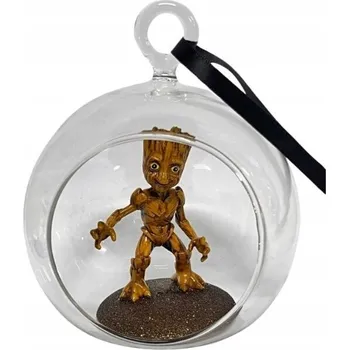 Vánoční ozdoba Marvel Skleněná otevřená koule Groot