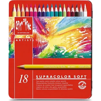 Pastelka Pastelky Caran D'ache Supracolor 18
