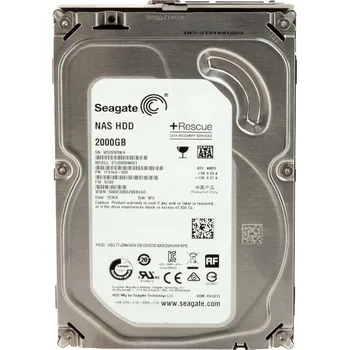 Interní pevný disk Seagate ST2000VN001 2TB 5900RPM 64MB SATA III 3,5" HDD (Pevný disk)