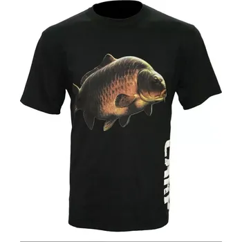Rybářské oblečení Zfish Tričko Carp T-Shirt Black