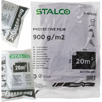 Krycí plachta Stalco Fólie malířská plachta 4 x 5 m super hrubá 900 g