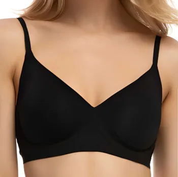 Podprsenka Měkká podprsenka Julimex Bra Simple T-Shirt M černá