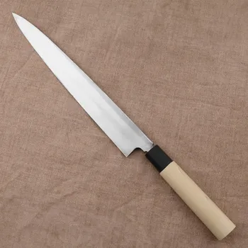 Kuchyňský nůž TOJIRO Black Hammered Shirogami#2 27 cm – japonský nůž Yanagiba