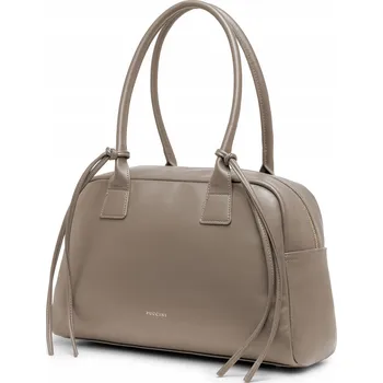 Kabelka PUCCINI kabelka kufřík eko kůže béžová