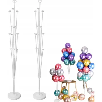 Balónek 2 KS STOJAN STOJÁNEK NA BALÓNKY SVATEBNÍ HOSTINA NAROZENINY 160 CM XXL