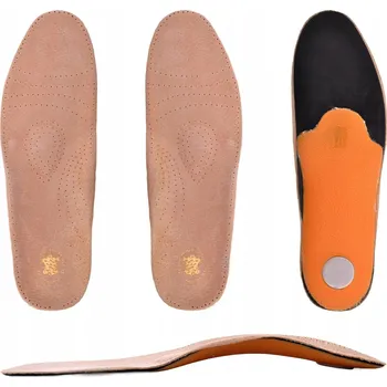 Vložka do bot G10-69 KOMFORTNÍ VLOŽKY DO BOT Z PŘÍRODNÍ KŮŽE S LATEXOVOU PODPOROU 39