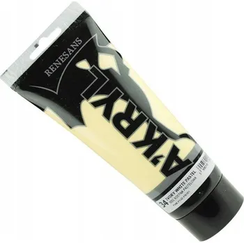 Výtvarná barva Barva akrylová barva Renesans A'kryl 200 ml. pastelová slonová kost č.