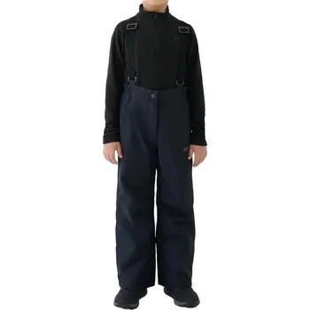 Snowboardové kalhoty Chlapecké lyžařské kalhoty 4F JUNIOR-TROUSERS FNK M0949-4FJWAW25TFTRM0949-20S-DEEP BLACK Černá 158