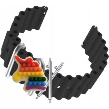 Pouzdro na mobilní telefon Řemínek Řemínek pro Abrams DT5 Mate, Silikonový Vlnitý, Nastavitelný