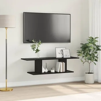 Nábytek Sestava TV skříněk Černá 103 x 30 x 26,5 cm kompozitní dřevo