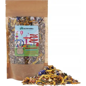 Krmivo pro hlodavce VYVÁŽENÁ SMĚS KRMIVO PRO KŘEČKA SYRSKÉHO FACTORYHERBS 500G