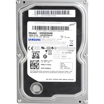 Interní pevný disk SAMSUNG SpinPoint F3 500GB 7.2K 16MB SATA II 3.5'' HD502HM