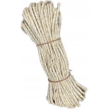 SISALOVÁ ŠŇŮRA NA ŠKRABADLO PRO KOČKY 8 MM 50 M