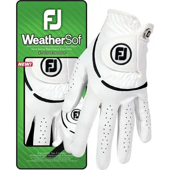 Golfové rukavice FootJoy WeatherSof, dámská golfová rukavice Na pravou ruku / M