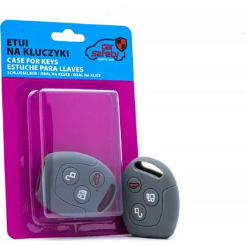 Šedé silikonové pouzdro na klíče Ford - EPKC87 CARSAFETY