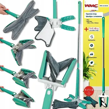 mop PLOCHÝ MOP TYPU X OTOČNÝ NA PODLAHU VLOŽKA DO MOPU