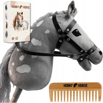 Hobby horsing Kůň na tyči Hobby Horse šedý A4
