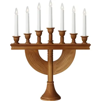 Svícen Markslöjd Torpa hnědý adventní svícen