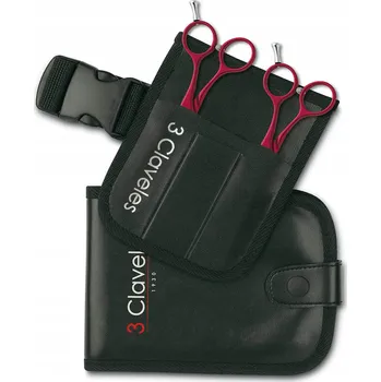 Kadeřnické nůžky Nůžky 3 Claveles Nożyczki fryzjerskie i degażówki 5,5"