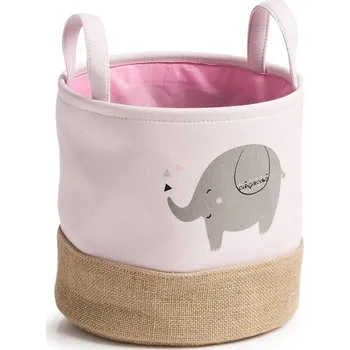 Úložný box Krabice s víkem v odstínech růžové