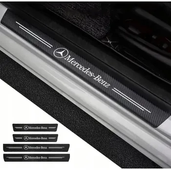 Obraz OCHRANNÉ KRYTY FÓLIE SAMOLEPKY OCHRANNÉ NA PRAHY MERCEDES KOMPLET