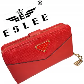 Peněženka ESLEE peněženka eko kůže červená - dámská