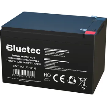 Motobaterie Gelová baterie 12V 15Ah BLUETEC