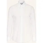 Brunello Cucinelli Pánská Košile Slim Fit, bílá / tmavě šedá, 42