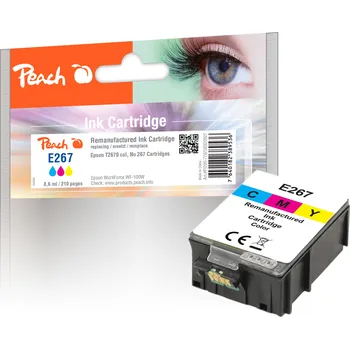 PEACH kompatibilní cartridge Epson 267 color, 8.6ml