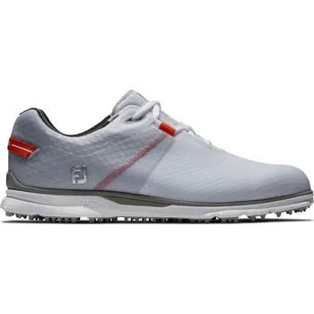 Golf FootJoy Pro SL Sport, White, Grey, Orange, bez spikové US 8.5