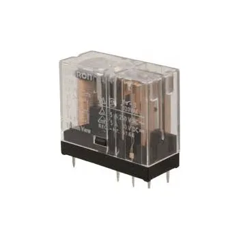 Relé OMRON G2R-2A-12DC Relé elektromagnetické DPST-NO Ucívky:12VDC 5A/250VAC