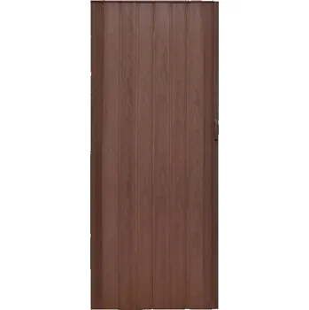 Interiérové dveře Skládací dveře 004 01 hnědé 80 cm